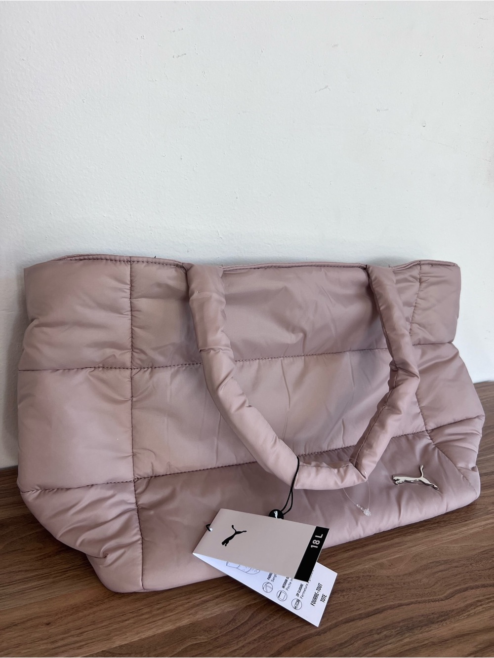 Puma Women's Blush Quilted Tote Bag